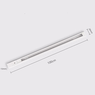 Deyan led track light track strip two lines white 1 meter track strip