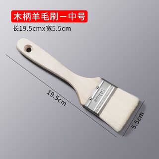 Shijanu food grade high temperature resistant oil brush home baking barbeque sauce brush tool small new product 80% buy_home choice medium-wool brush food