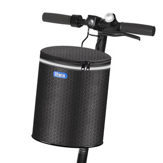 Rogtyo bicycle basket front basket electric bicycle front hanging basket universal basket front basket folding bicycle blue basket basket