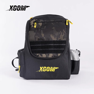 X-comxcom ike frisbee golf backpack disc golf outdoor portable large capacity frisbee storage bag entry model-camouflage-26*22*40cm can hold 20 pieces