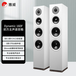 Hivi dynamic 160 home theater audio set floor-standing speaker audio-visual room living room tv audio 2.0 channel (white)