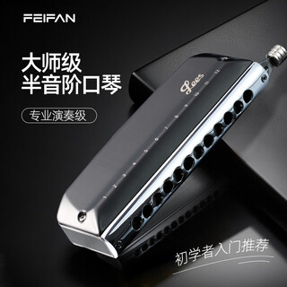 Feifan feifan chromatic harmonica 12-hole c key u48 professional performance level adult beginner special practice model with tutorial