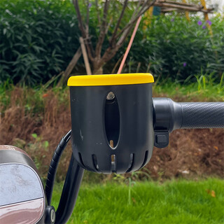 Aiboduo children's bicycle water bottle holder battery motorcycle cup holder beverage cup holder electric vehicle modification accessories simple black (water bottle holder)