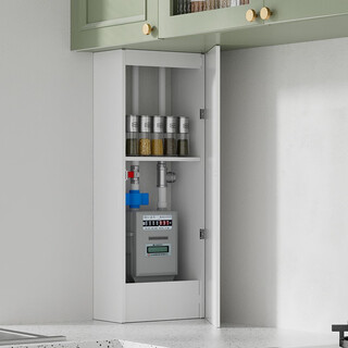 Huili's kitchen natural gas pipe shielding and decoration gas pipe shielding rack gas pipe decoration and beautification baffle customized photo consultation customer service