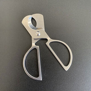 WWK索比诺切人参专用剪刀切高丽参切中药剪刀切药剪刀药片药丸小 小号剪刀