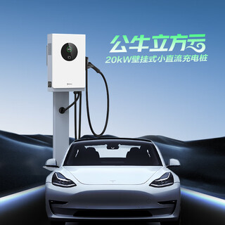 Bull bull cubic cloud new energy hongqi eqm5 weilai fast charging pile dc household 380v nine 9 holes 7/20kw 380v 20kw-dc pile-wall-mounted 10 meter installation package