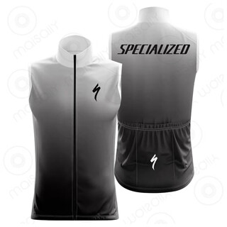 Lightning lightning gradient cycling suit men's summer cycling suit breathable sports mountain bike cycling windproof vest 1 l