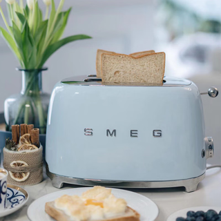 Smeg 01 multifunctional retro toaster toaster household heating breakfast machine blue