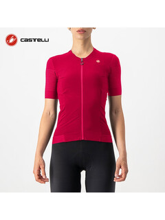 Castellicastelli scorpion women's summer cutting-edge concept career new version new technology cycling jersey short-sleeved top 4523035 649 persian red xs