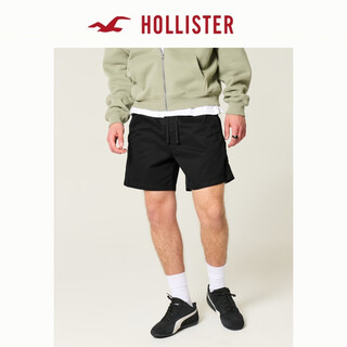 Hollister25 summer new american retro street loose cargo shorts men's 328-5096 black l (180/86a)