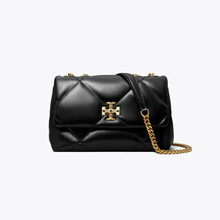 Tory burch tb women's bag kira series diamond quilted shoulder crossbody chain bag 154706 001 black