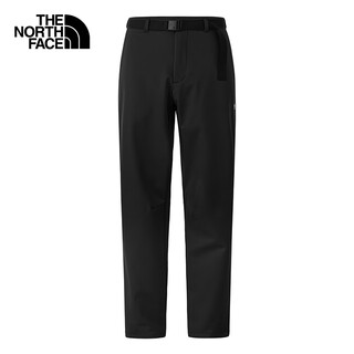The north face casual trousers men's outdoor splash-proof and windproof sports pants 8dmg black/jk3 32