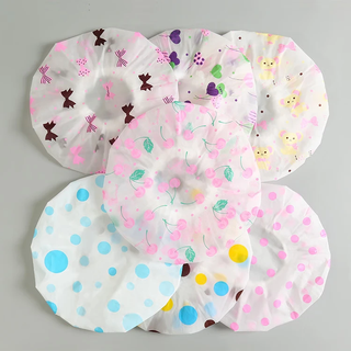 Pengyi baby bedroom newly upgraded shower cap women's waterproof bath baby bath towel difficult to choose - random color 1 pack