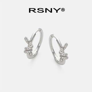 Rsny new product rsny geometric line earrings simple style 2025 new fashion style sterling silver earrings earrings silver no specifications