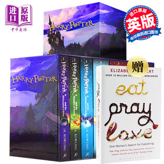 哈利波特1-7英语原版 全集英文原版书籍harry potter英语全套英国小说正版jk罗琳哈利波特与魔法石名著英文版