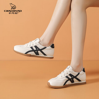 Cardan road casual shoes for women 2025 new moral training shoes for women, white shoes, fashionable and versatile sports running soft soles and soft surface women's shoes, shenlan 37