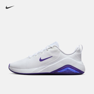 Nike women's visible air cushion cushioning training shoes winter fitness breathable nike bella 7 fz1689 105 white/court purple/white 37.5