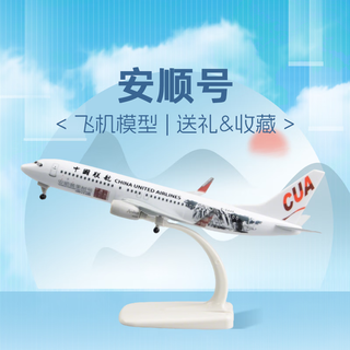 China united airlines city series painted aircraft model 20cm city series painted aircraft model-anshun 20cm