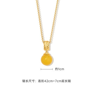 Only double awning necklace for women, niche light luxury and high-end pendant, clavicle chain, 18k gold plated necklace, awning necklace (yellow)