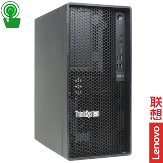 联想（Lenovo）ThinkSystem ST58 v2 小型4U塔式服务器主机 至强E-2324G 四核3.1-4.6GHz 64G内存丨2×1.92T企业级固态丨RAID1