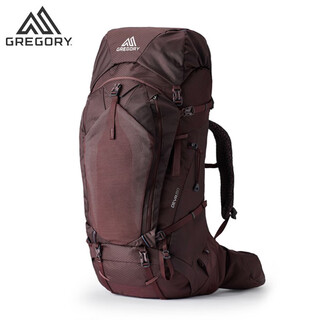 Gregory deva women's heavy-duty hiking backpack outdoor large-capacity backpack official flagship eggplant purple (s) - 2024 upgraded model 70l - women's model