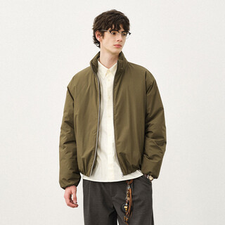 714street3m thinsulate warm velvet jacket for men 2025 autumn and winter new lightweight three-proof high-pile cotton jacket crocodile color l