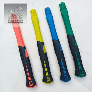 Lnga landgre woodworking new plastic-coated fiber claw hammer handle, construction site fiber non-slip handle, 32cm long hammer handle, random color, one piece