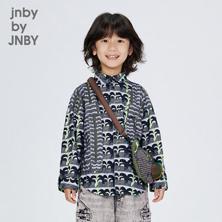 Jnby by jnby new jiangnan buyi children's clothing shirts autumn boys and girls 1o8211790 088/grey green combination 100cm