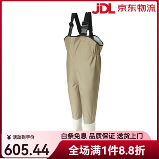 Sekoya one-piece children's play wear wading pants, light and breathable, fishing in the sea, beaches and streams, suspenders, one-piece bottom m _height (125-145c)