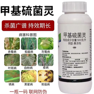 Thiophanate-methyl, powdery mildew, downy mildew, gray mold, fruit tree, vegetable and flower pesticide fungicide 200g