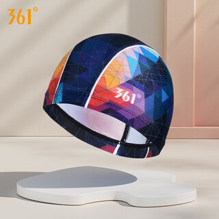 361 adult swimming cap fashion trend professional comfortable long hair swimming cap unisex cloth cap black