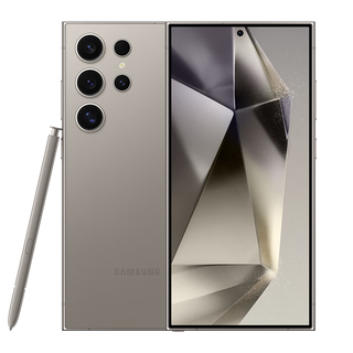 Samsung (samsung) galaxy s24 ultra ai smartphone full netcom 5g new 2024 flagship camera 200 million pixel 100x zoom stock business large screen game phone s24ultra titanium gray 12+256g chinese version dual sim