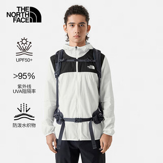 The north face sun protection men's outdoor windproof jacket 8aus xuefeng white/ky4 xl