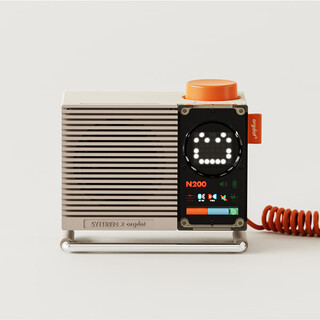 赛塔林（syitren）N200 复古蓝牙音箱 桌面小音响 低音炮TWS互联立体声七夕情人节礼物 复古白