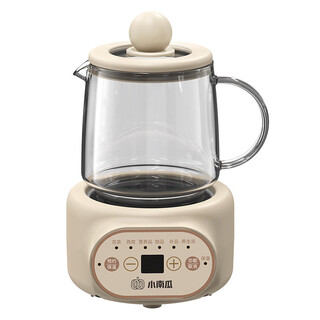 Little pumpkin 2025 new all-glass health pot stew all-in-one teapot small office health cup boil water standard 0.5l scheduled appointment anti-paste/anti-dry burning