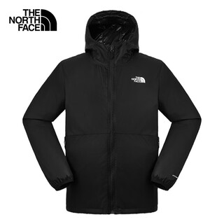 The north face sun protection clothing men's outdoor windproof and splash-proof jacket 8dfs black/jk3 l