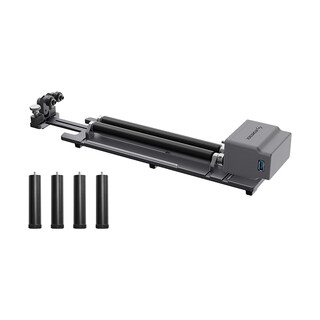 Atomstackr6 rotating roller adapted by atomic intelligence is suitable for all series of products