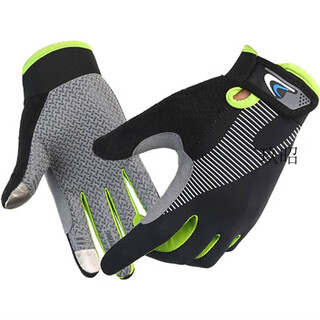 Zhizhou fishing gloves, puncture-proof and waterproof, men's summer special sun-proof, cut-proof, anti-slip, full-finger gloves, wear-resistant lure green