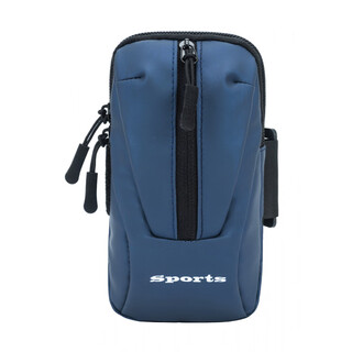 Tfo event grade men's and women's outdoor sports mobile phone arm bag cross-country running bag water-repellent wrist bag fitness bag dark blue