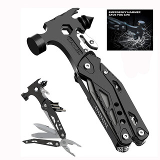 Imported from japan, makita multi-functional window-breaking hammer, multi-functional hammer pliers, vehicle-mounted emergency multi-functional claw hammer