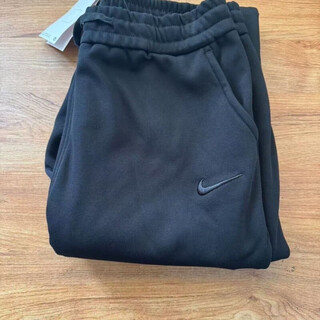 Nba vibe autumn and winter new embroidered sports trousers casual sports pants for men and women flat loose straight spring and autumn sweatpants trend nike-spring and autumn black black line embroidery 2xl nike-2xl