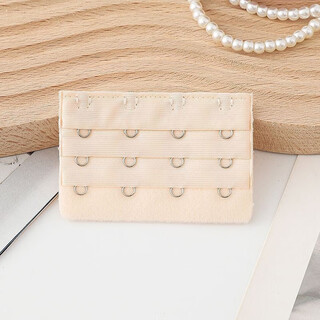 Ye yu four rows, three rows and two rows of buttons underwear, extended buckle bra, extension buckle, bra buckle, connecting buckle, back buckle, buckle, underwear buckle, skin color, 4 rows, 2 pcs