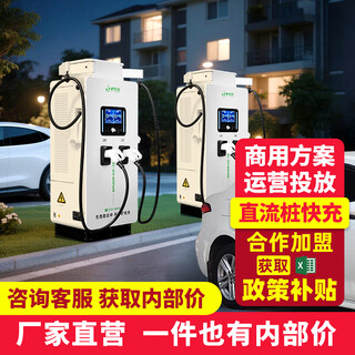 Lvchongchang dc charging pile new energy electric vehicle charging pile universal fast charging 380v outdoor charging station high power truck heavy truck charging pile self-developed booster 160kw integrated dual gun