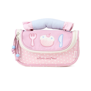 Away notebook series new girly high-looking macaron light cosmetic bag travel portable storage bag handbag strawberry roll