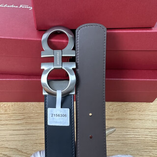 Original fila belt men's genuine leather fashion belt business casual 8-shaped buckle first layer cowhide smooth buckle gemulat gun 110cm 110cm 110cm