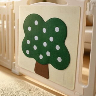 Qiyoubao felt board fruit cutting fun baby fence diy fruit and vegetable picking fun children's toy fun felt board fruit tree felt board