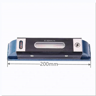 Wuhan industrial strip level frame level digital display level fitter level 0.02mm high precision strip 200 (0.02mm)