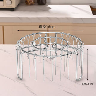 Meikejie air fryer grill household oven ceiling stove rack 304 stainless steel flip-free vertical barbecue skewers 50 304 stainless steel grill skewers + upgraded extra coarse grill