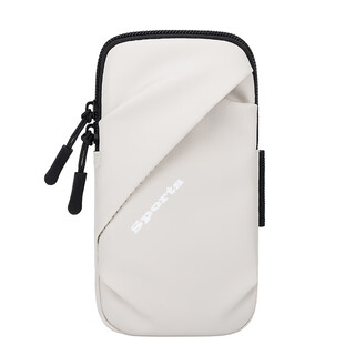 Tfo competition-grade sports arm bag for men and women running mobile phone bag fitness wrist arm bag outdoor leisure travel small bag gray