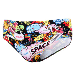 Yingfa official direct sales swimming trunks men's racing triangle swimming pool special competition training quick-drying youth and adults 6700 (racing print does not fade) xs recommended waist 53-59cm/23-25 size one size